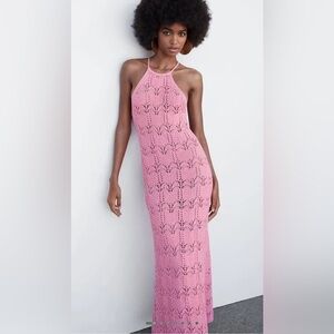 House of Harlow — Yellow Knit Maxi Dresss